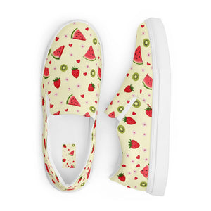 Women’s slip-on canvas shoes Good Vibrations