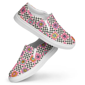 Women’s slip-on canvas shoes Good Vibrations