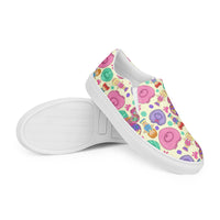 Women’s slip-on canvas shoes Good Vibrations