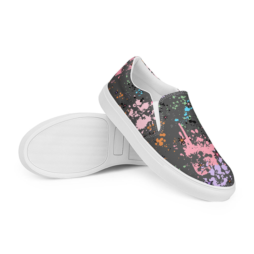 Women’s slip-on canvas shoes Good Vibrations